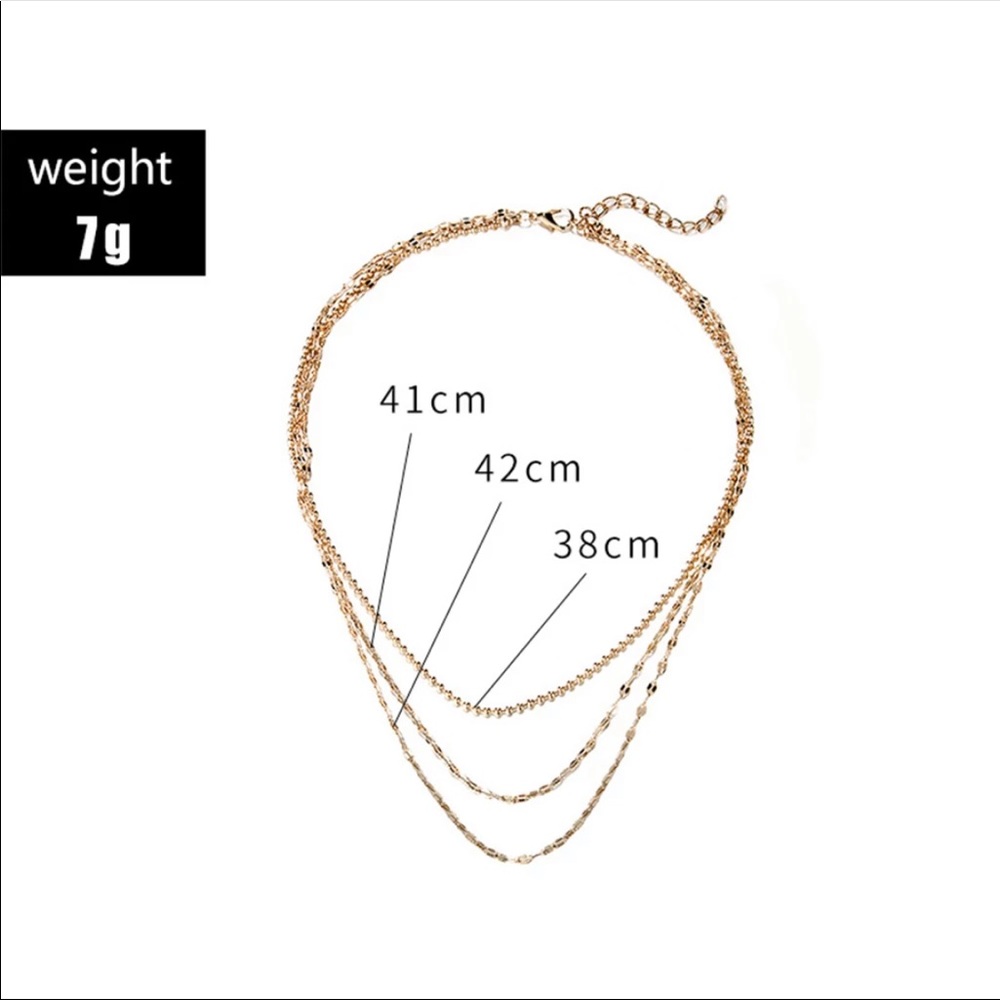 •Suzy• Layered Necklace - Picture 2 of 5